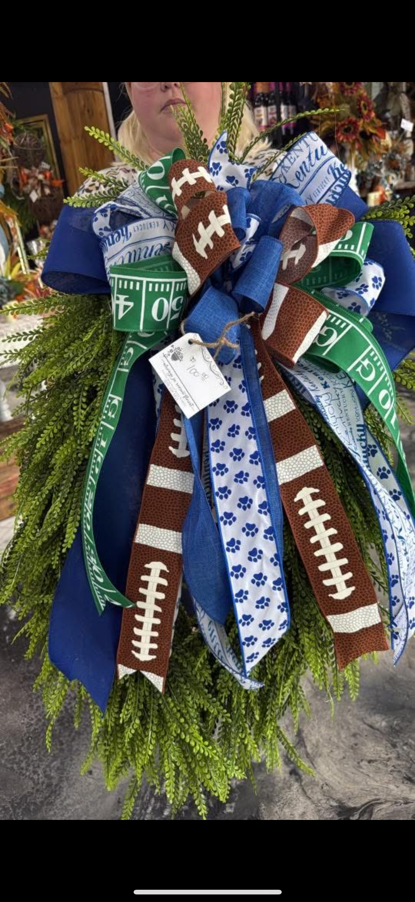 Kentucky Bead Grass Wreath - Large