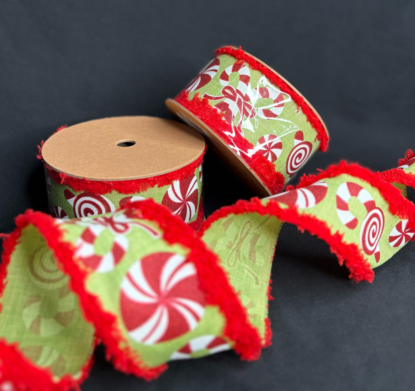 2.5” Peppermint Twist Ribbon