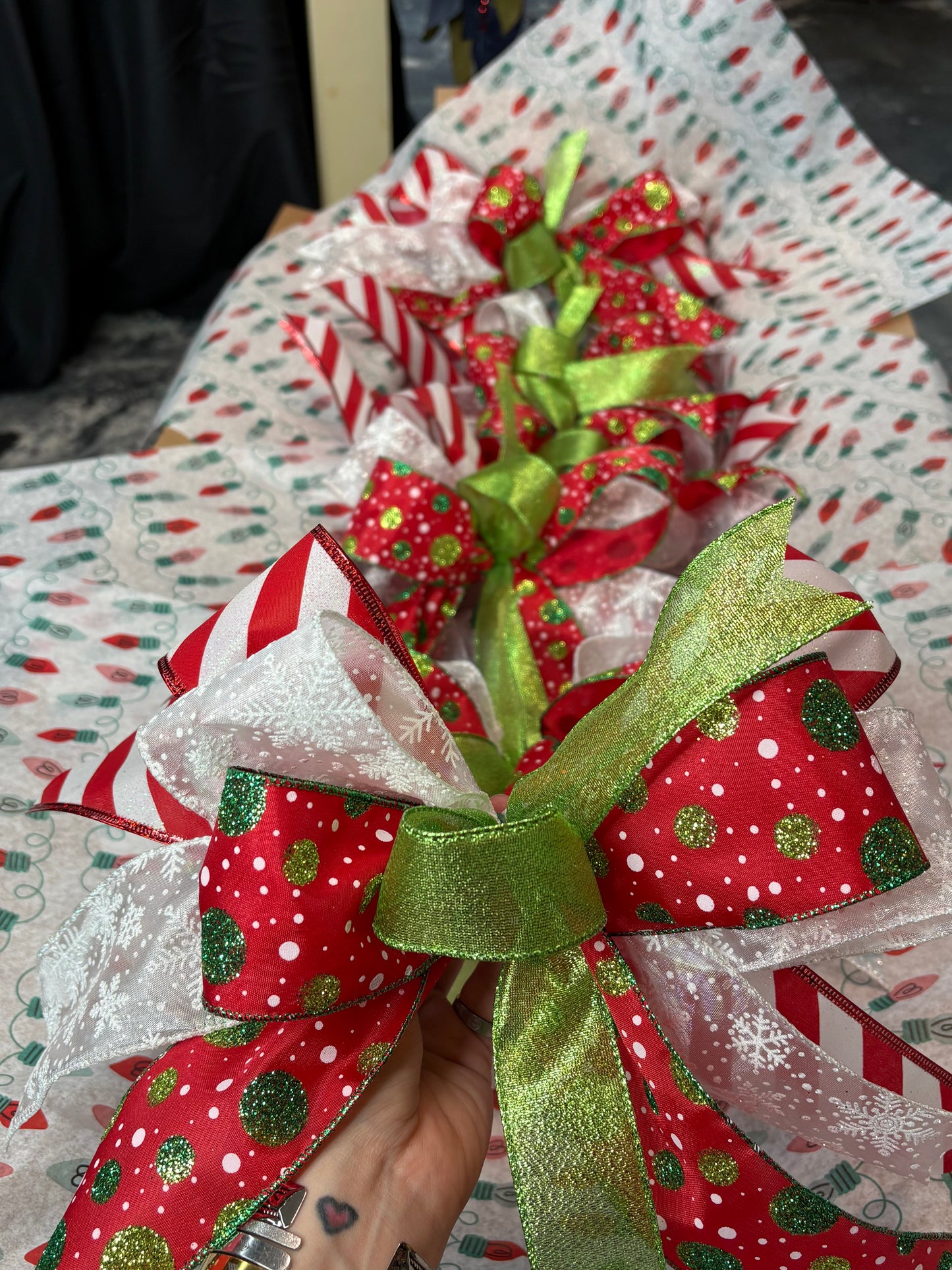Timeless Classic Christmas Tree Bow Boxes