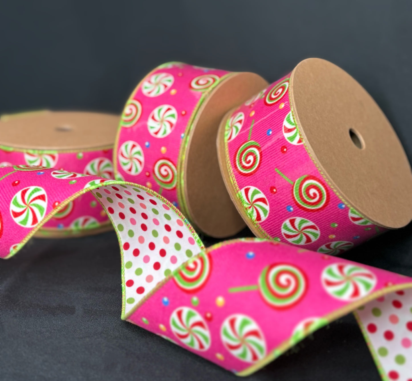 2.5” Lollipop Lane Ribbon