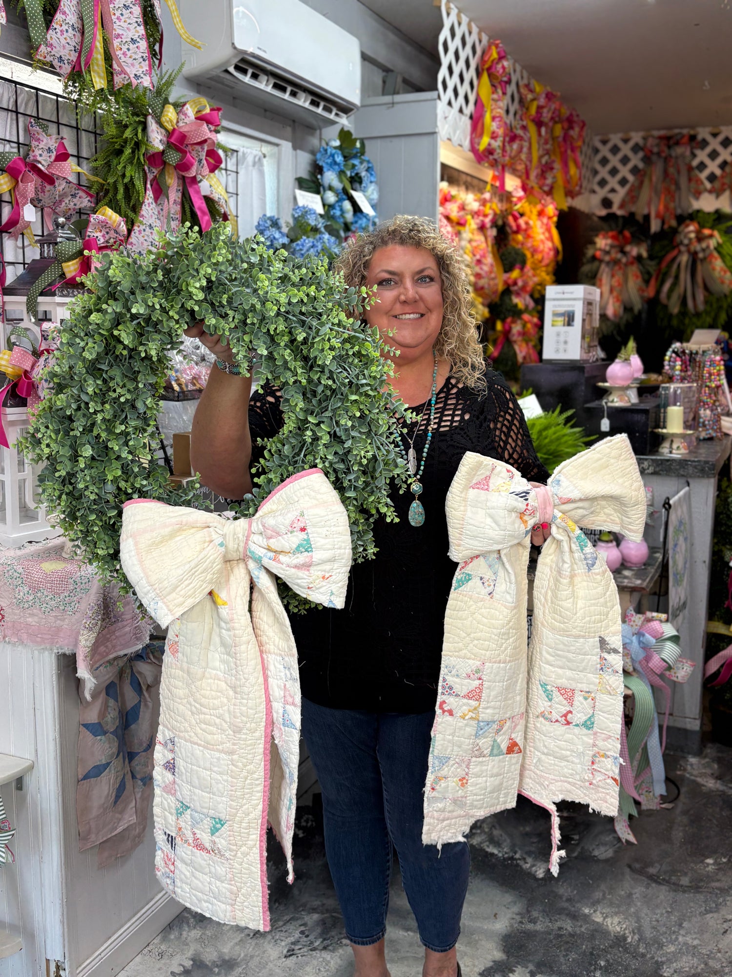 Vintage Quilt bows