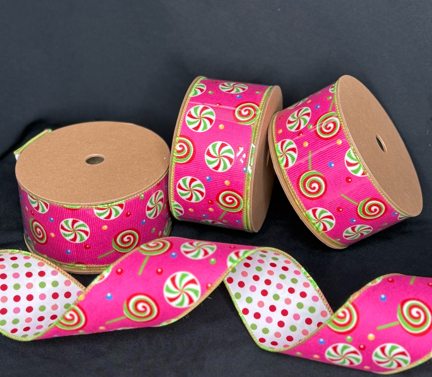 2.5” Lollipop Lane Ribbon