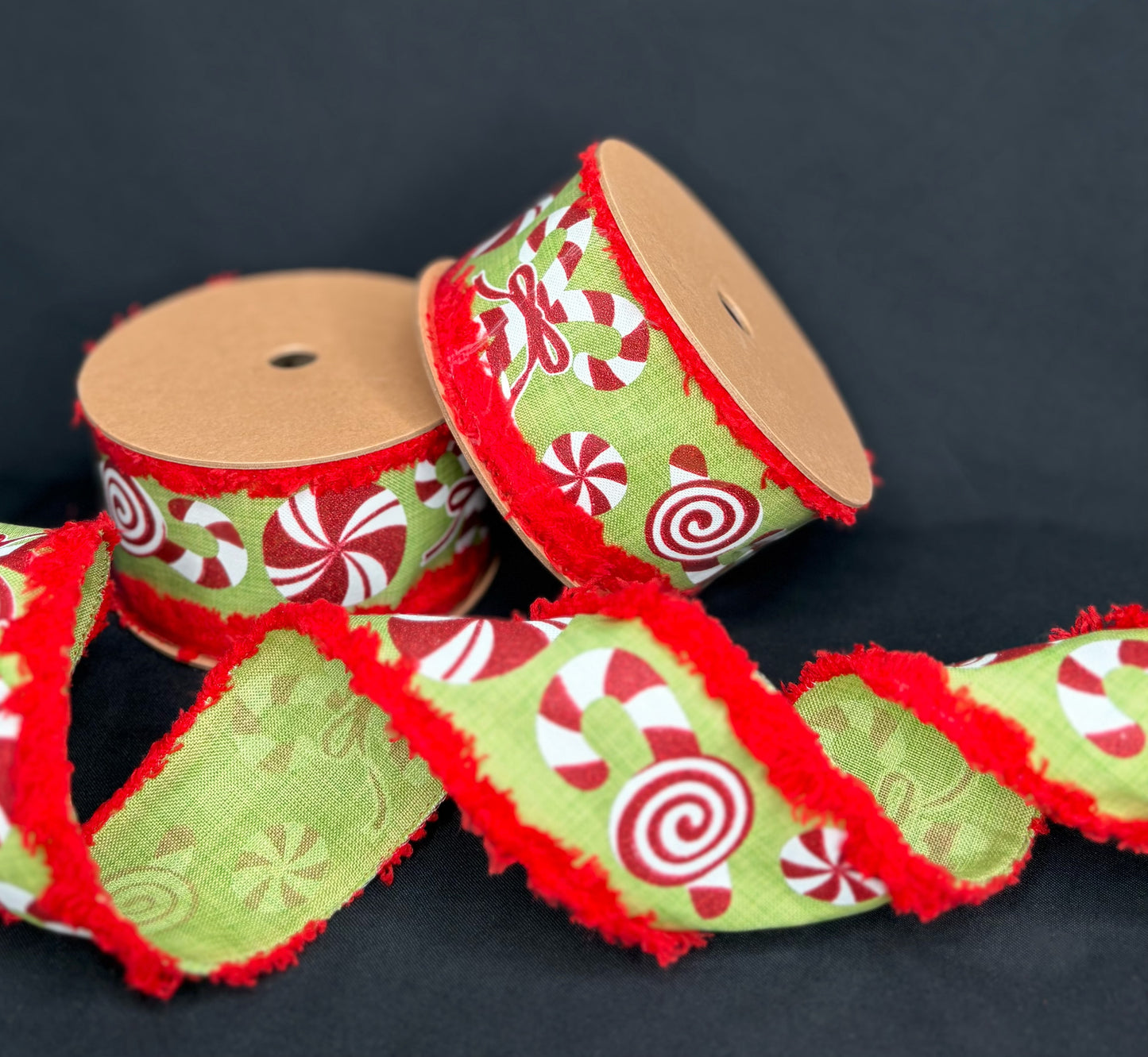 2.5” Peppermint Twist Ribbon