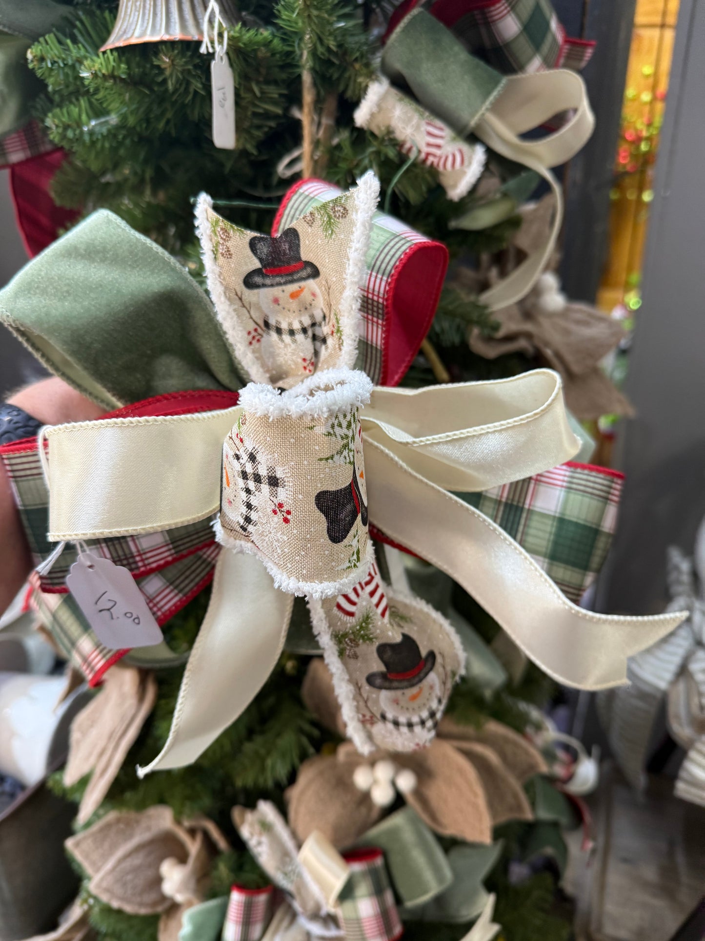 Down Home Christmas Tree Bow Box