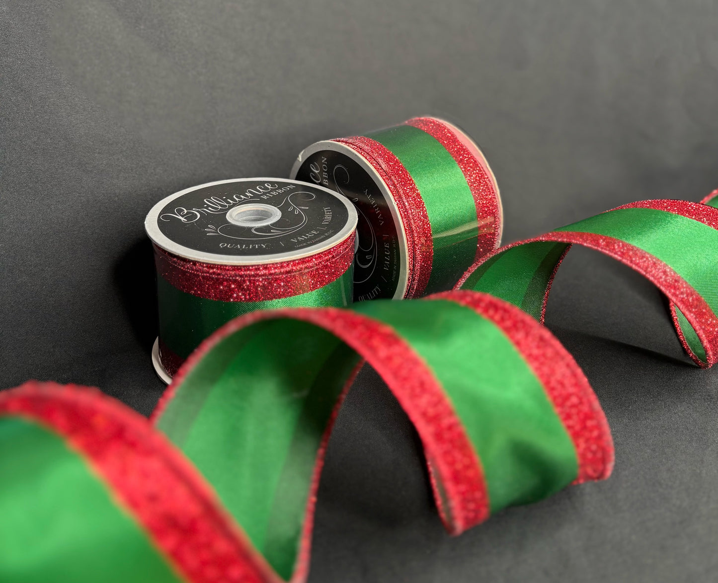 2.5” Santas Sleigh Ribbon