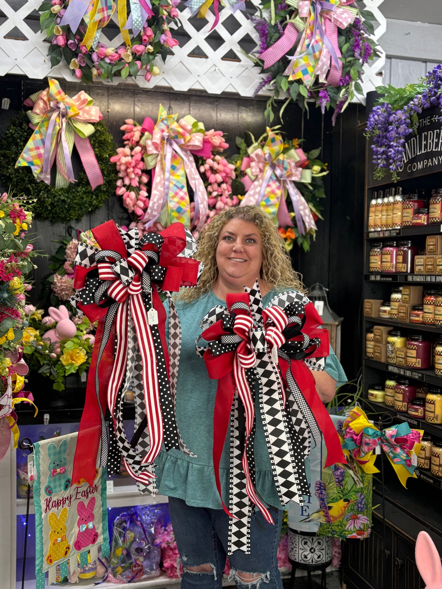 Large Cherry On Top Bows