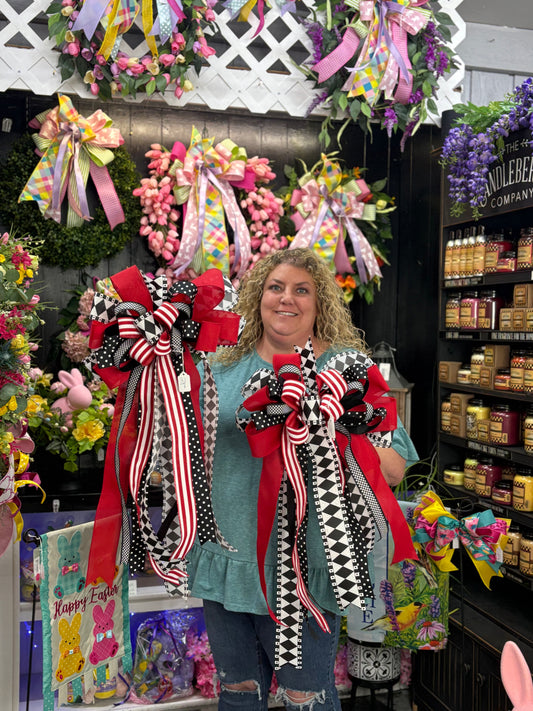 Large Cherry On Top Bows