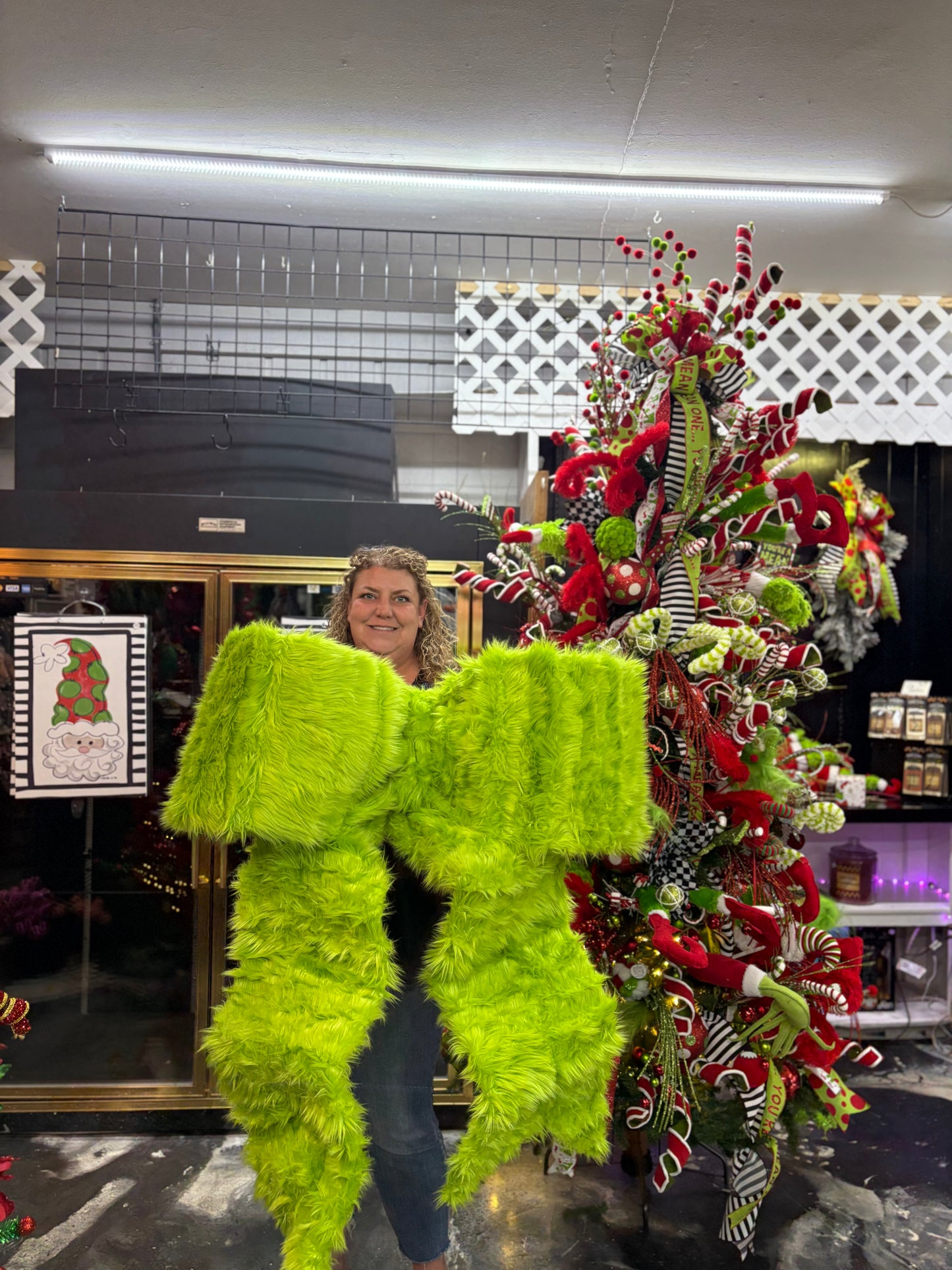 Jolly Green Monster Bow