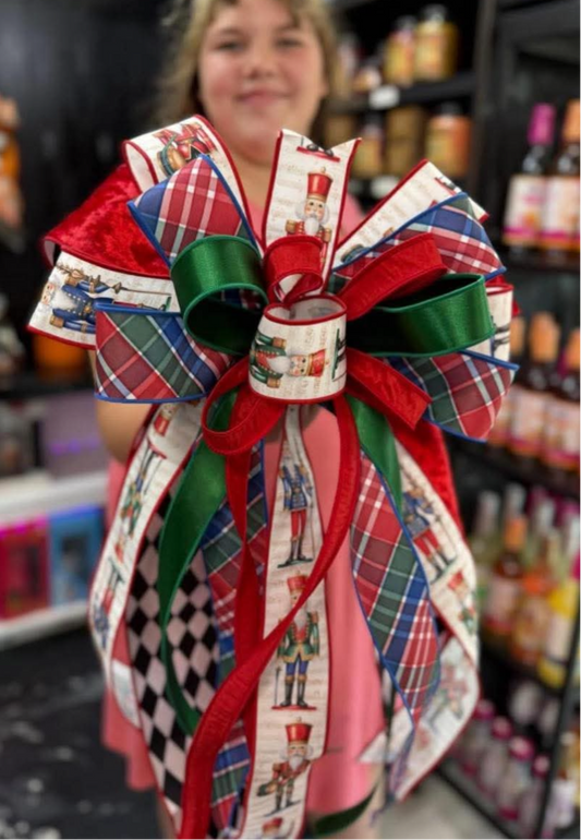 Traditional Nutcracker Bow- Large