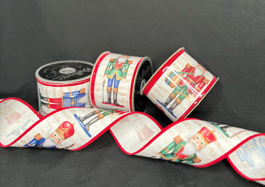 Festive Nutcracker Ribbon