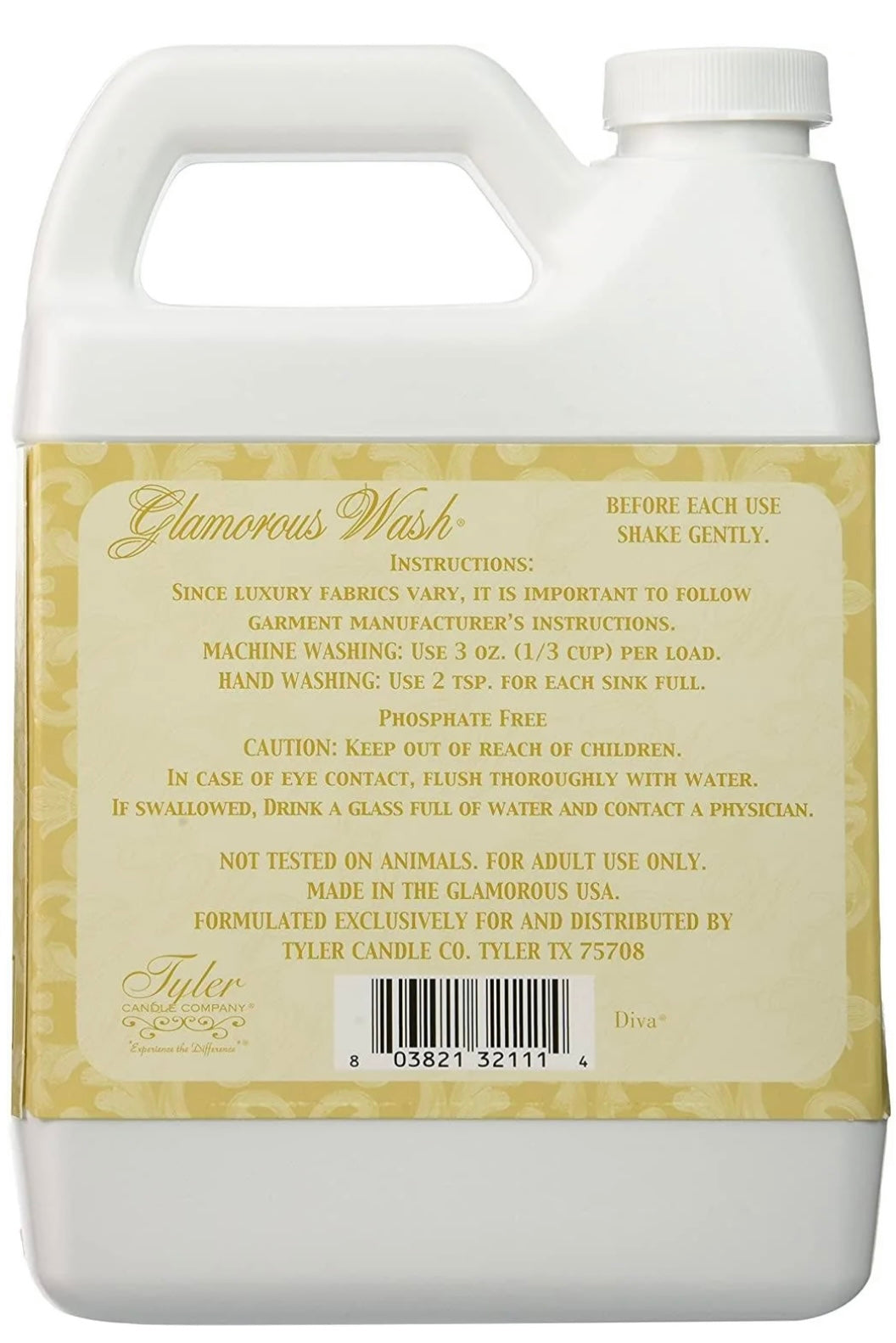 Tyler Glamorous - 4 oz. Diva - Glamorous Wash
